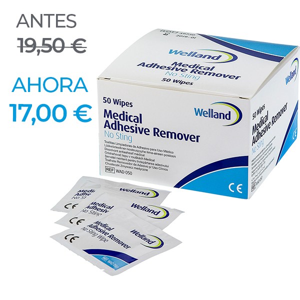 Toallitas eliminadoras de adhesivo Welland